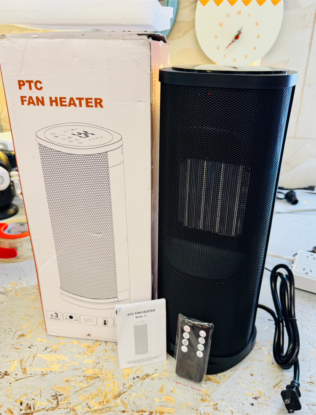 PTC Fan Heater - Model J1