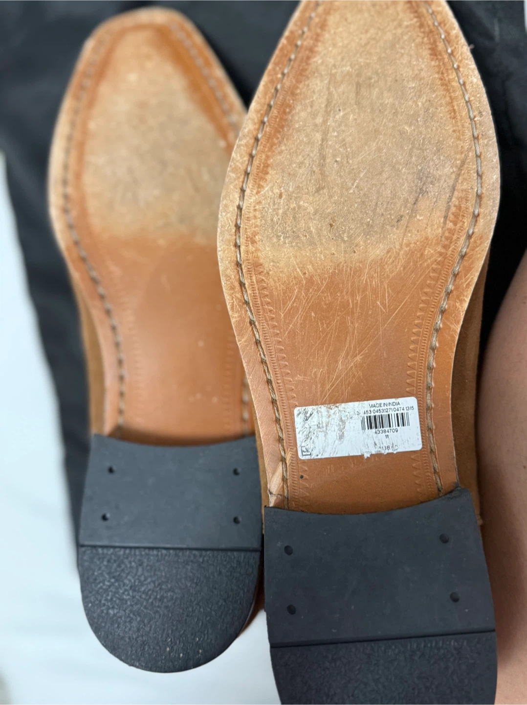 Express Brown Suede Chelsea Boots - Size 11 - photo 4