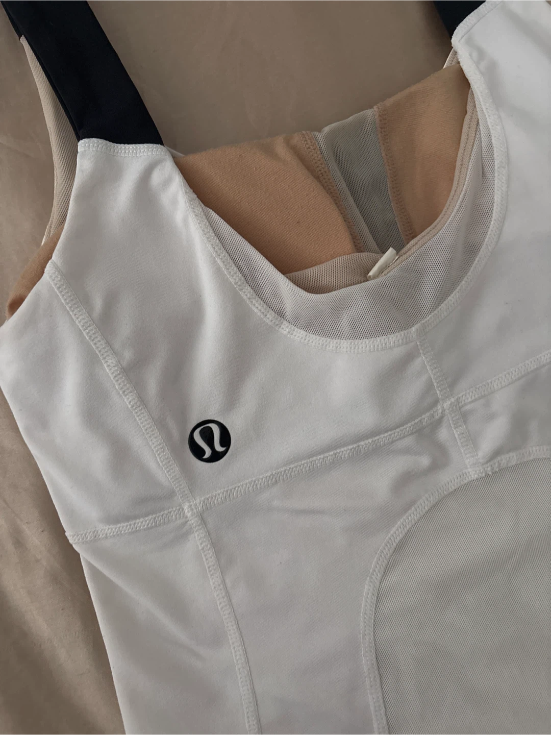 Lululemon White Tank Top