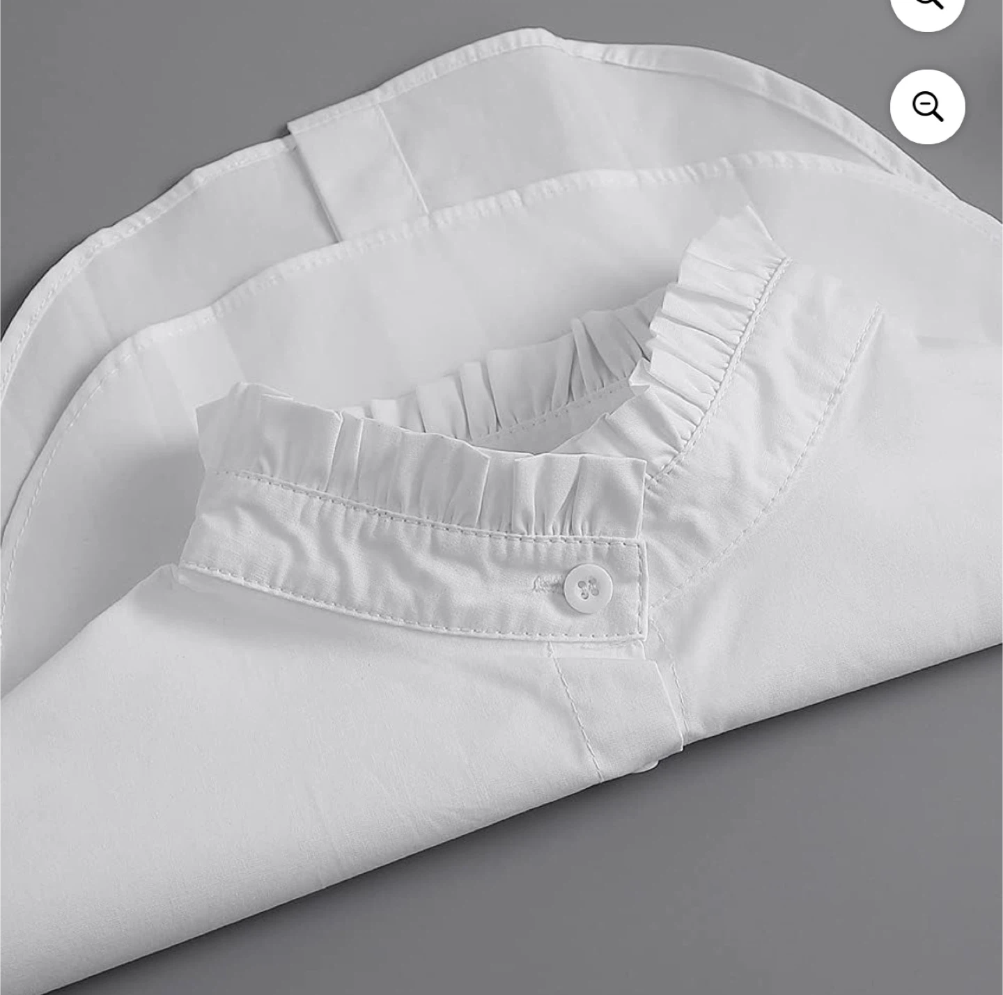 Detachable Ruffle Collar - White - photo 2