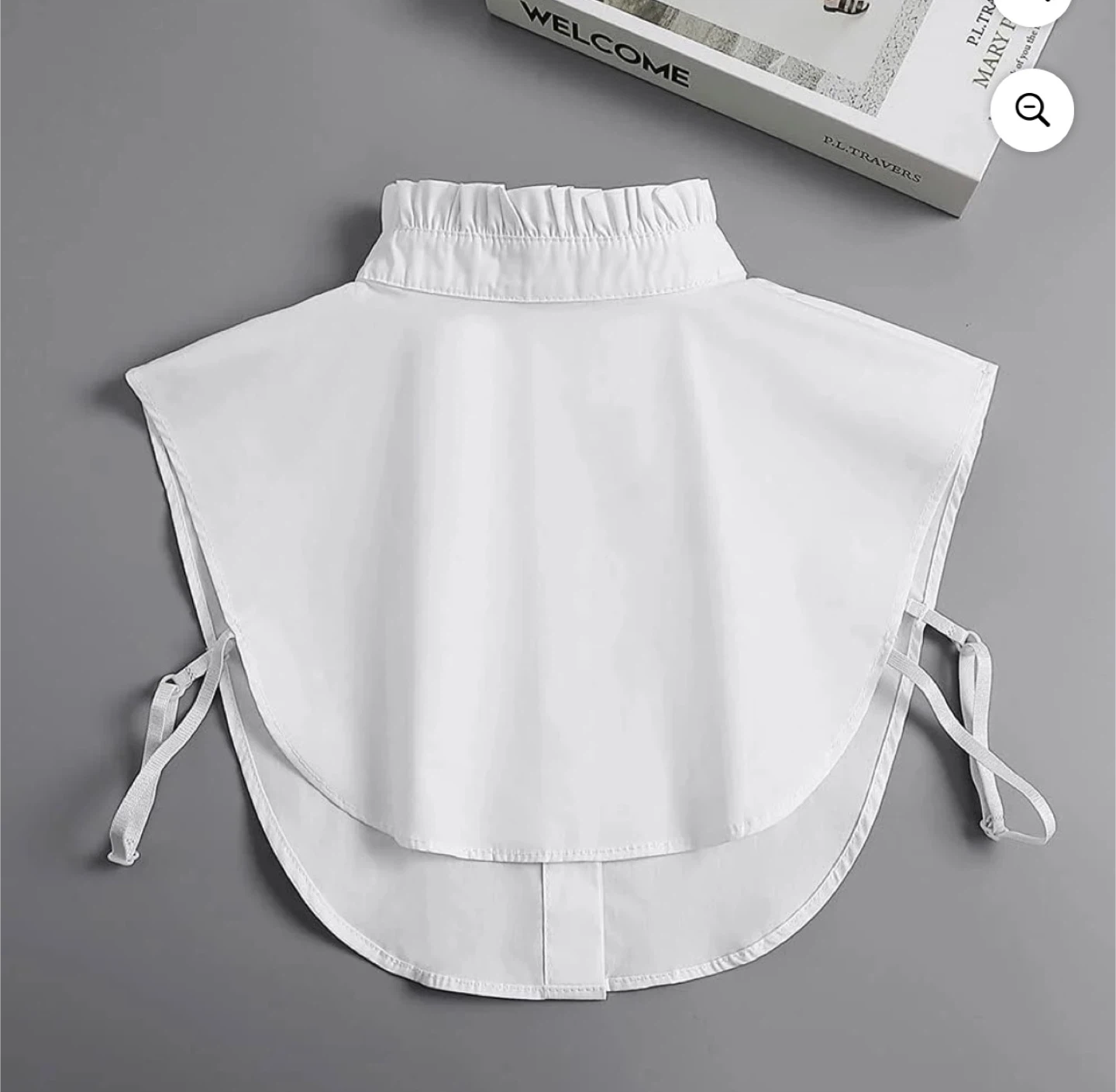 Detachable Ruffle Collar - White - photo 5