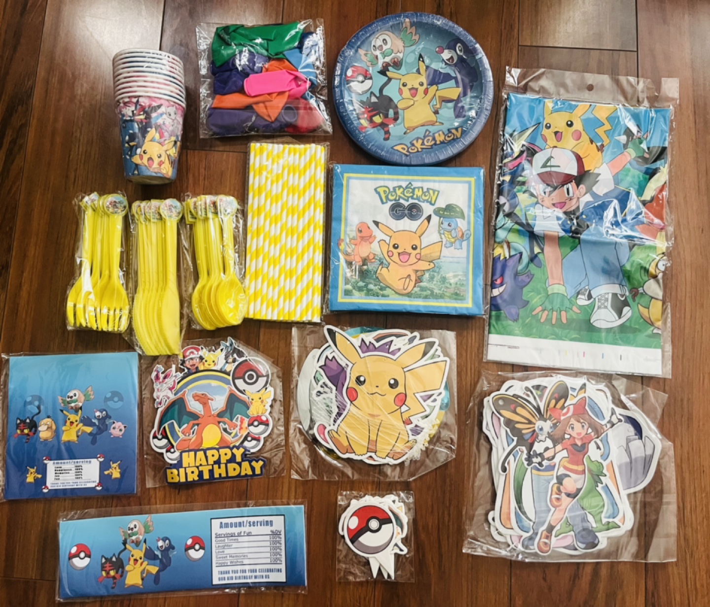 Pokémon Party Supplies