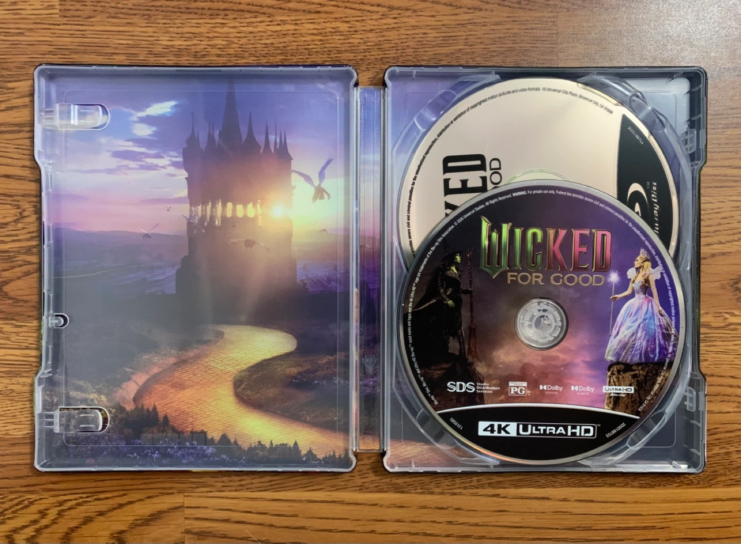Wicked: For Good (Walmart Exclusive) [LE Steelbook] 4K UHD… - photo 3