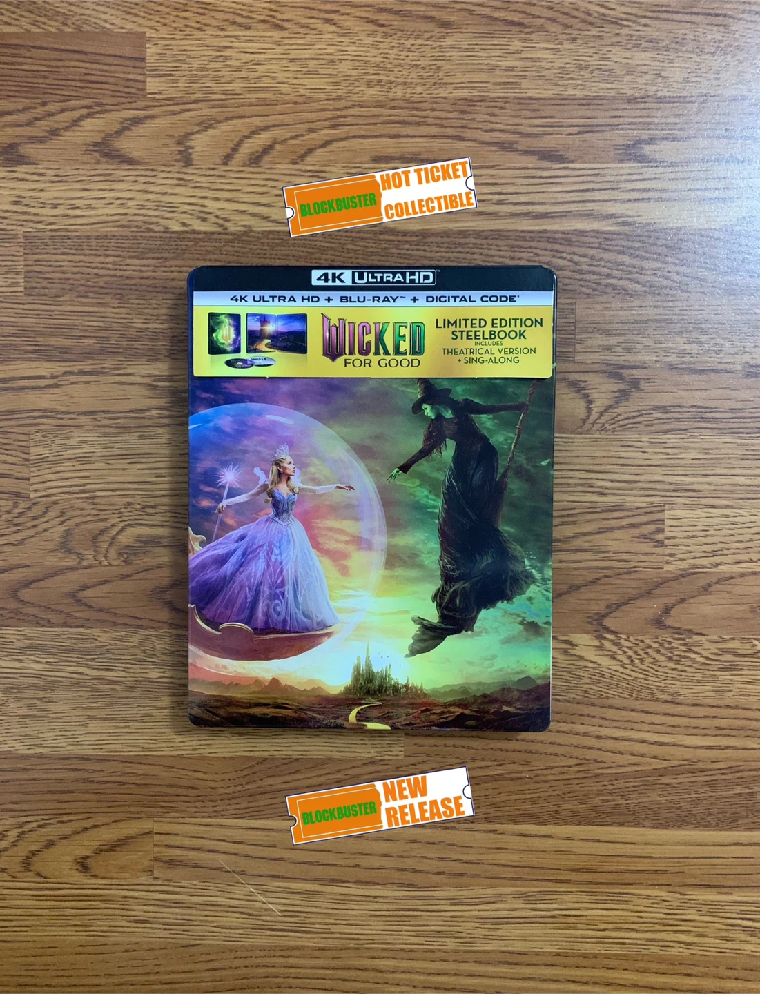 Wicked: For Good (Walmart Exclusive) [LE Steelbook] 4K UHD…