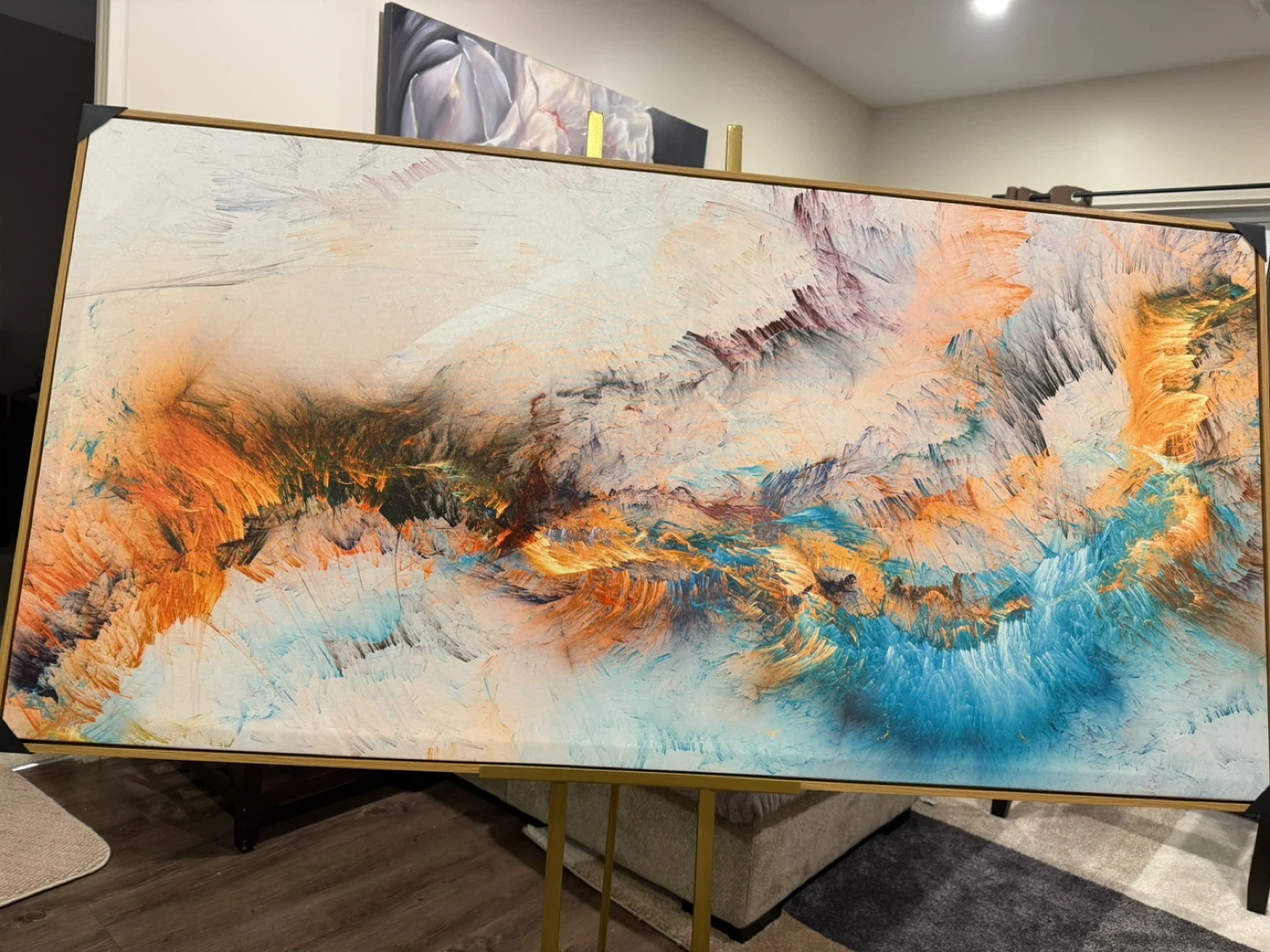 Abstract Canvas Painting - Wall Art - photo 2