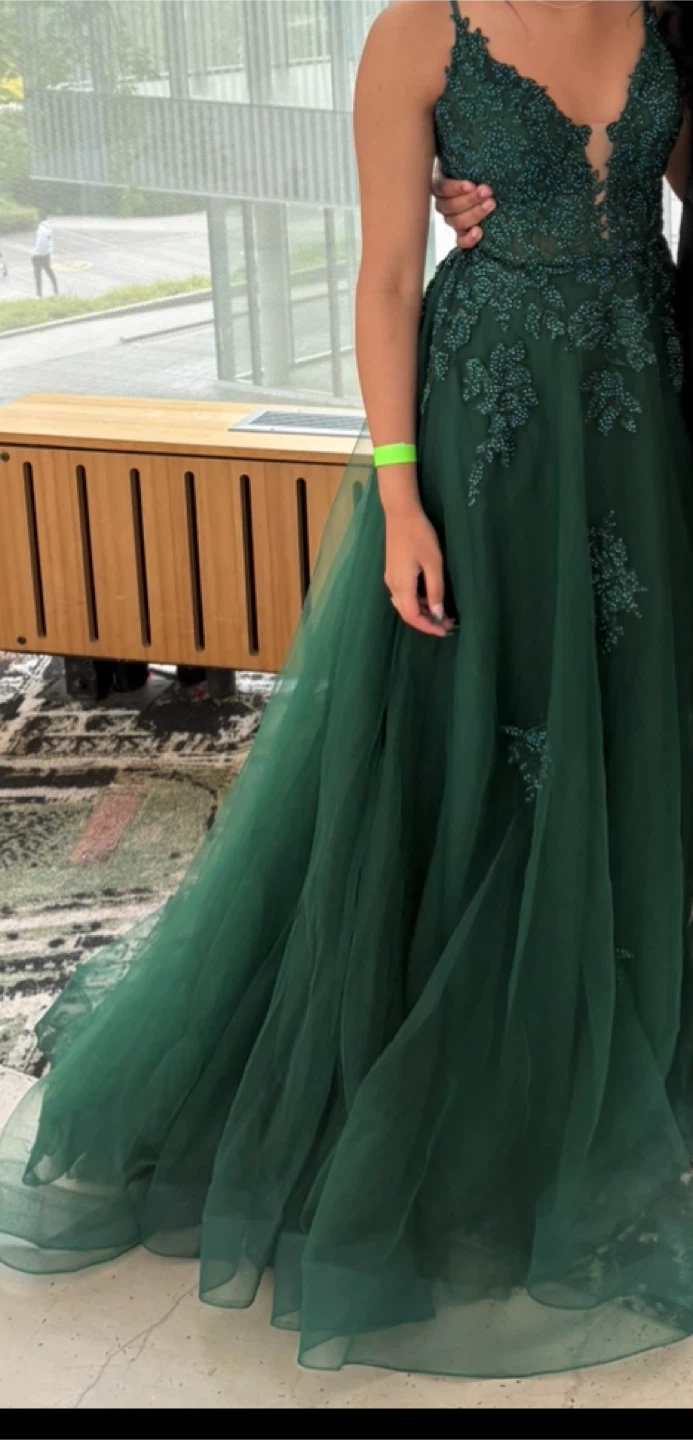 Emerald Green Prom Dress