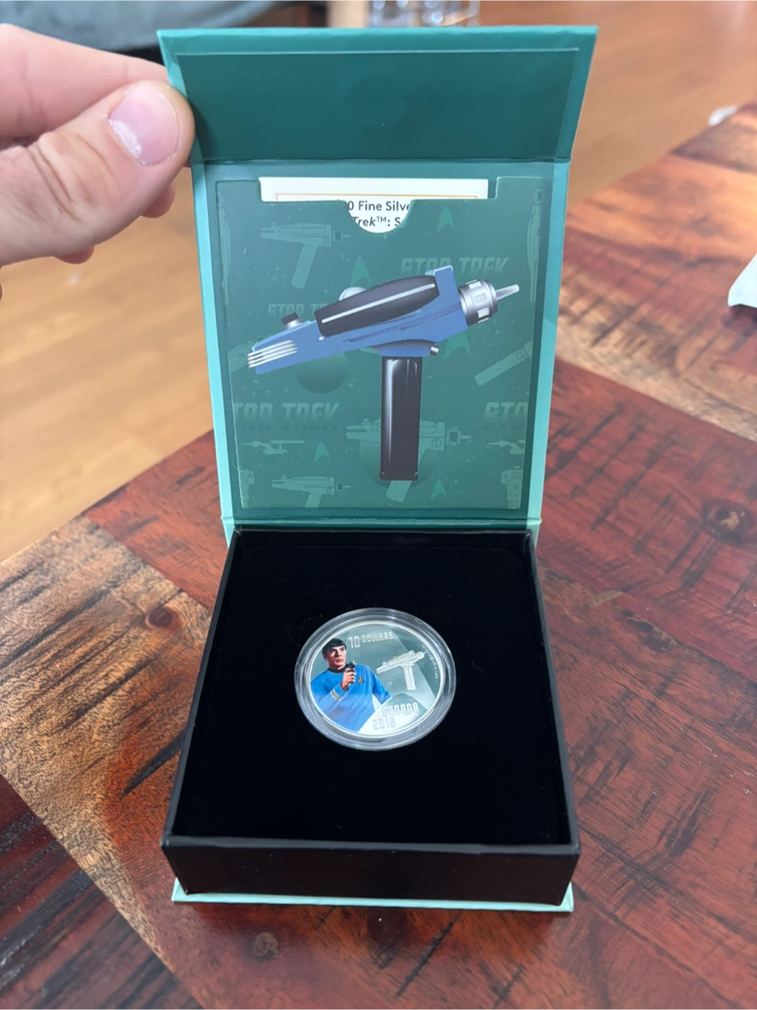 Star Trek 50th Anniversary Silver Coin