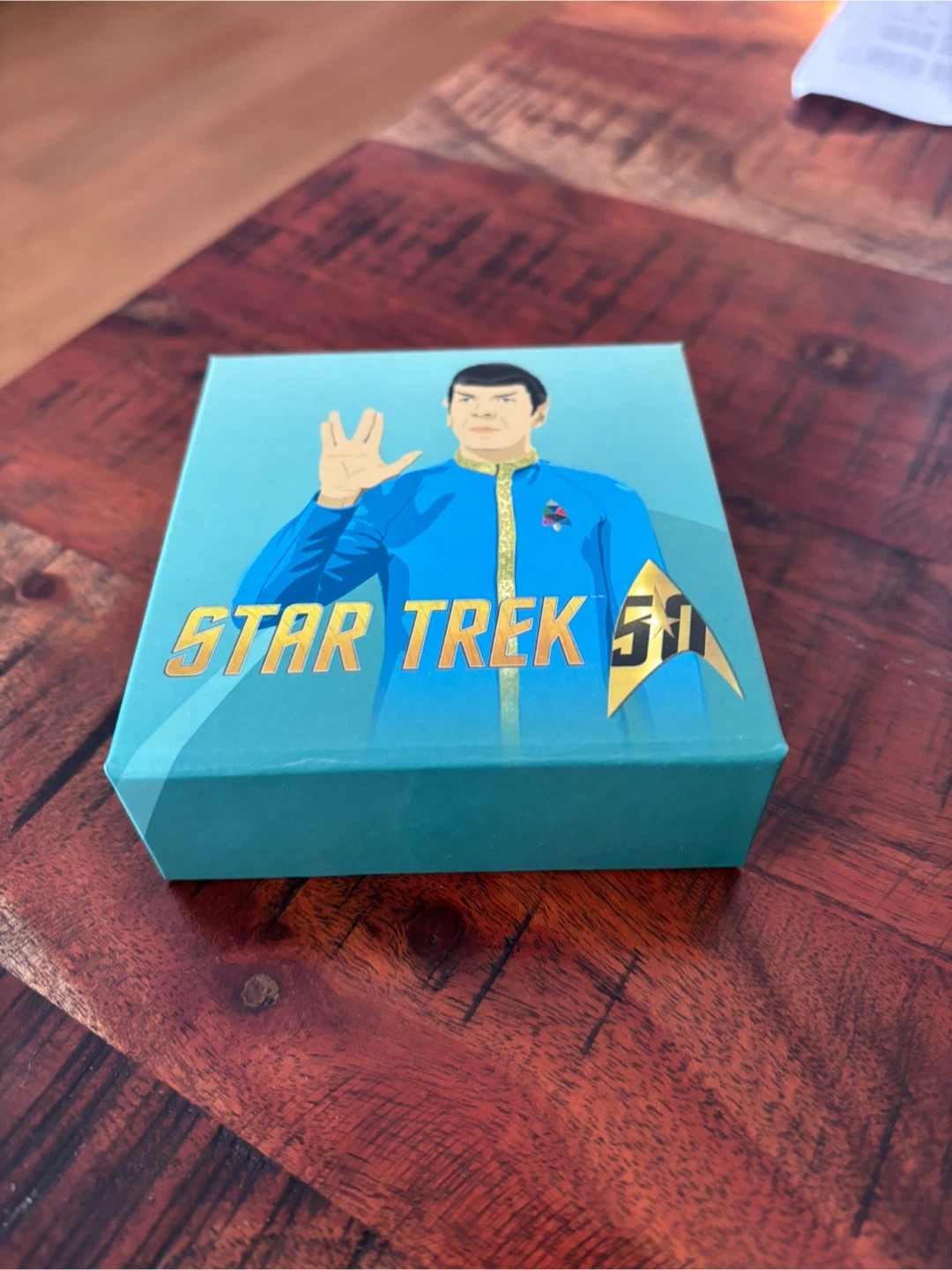 Star Trek 50th Anniversary Silver Coin - photo 2
