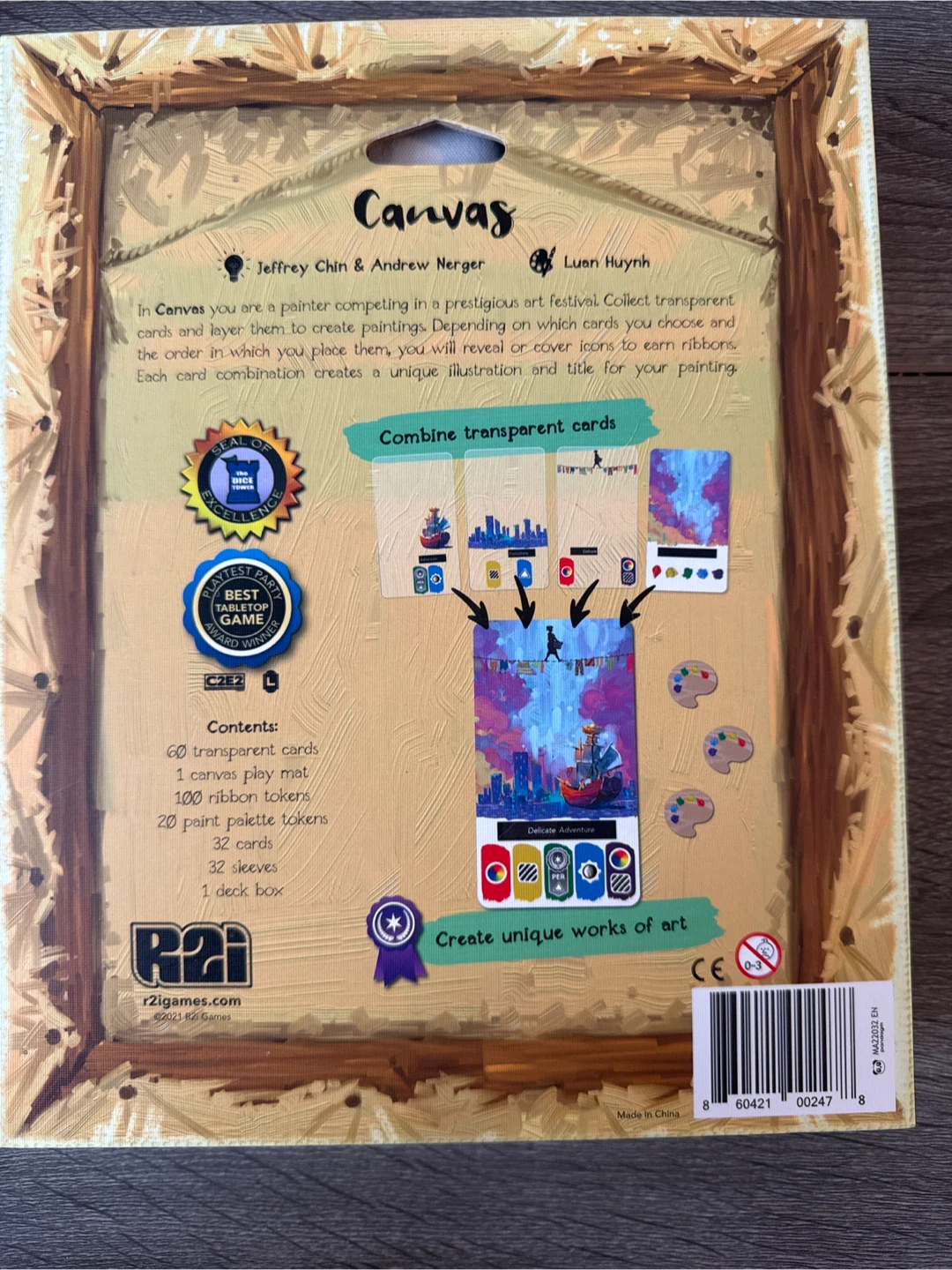 Canvas Board Game