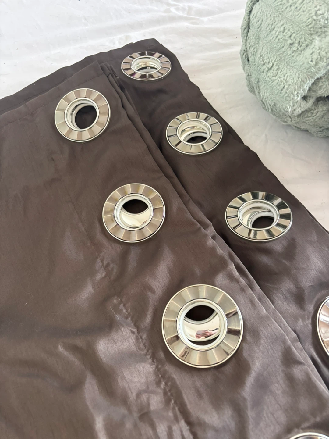 Brown Curtains