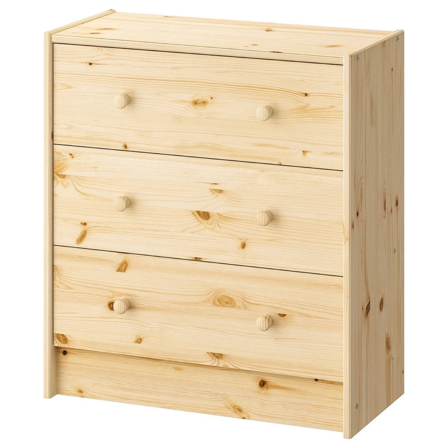 IKEA Rasta 3-Drawer Chest - Solid Wood - photo 4