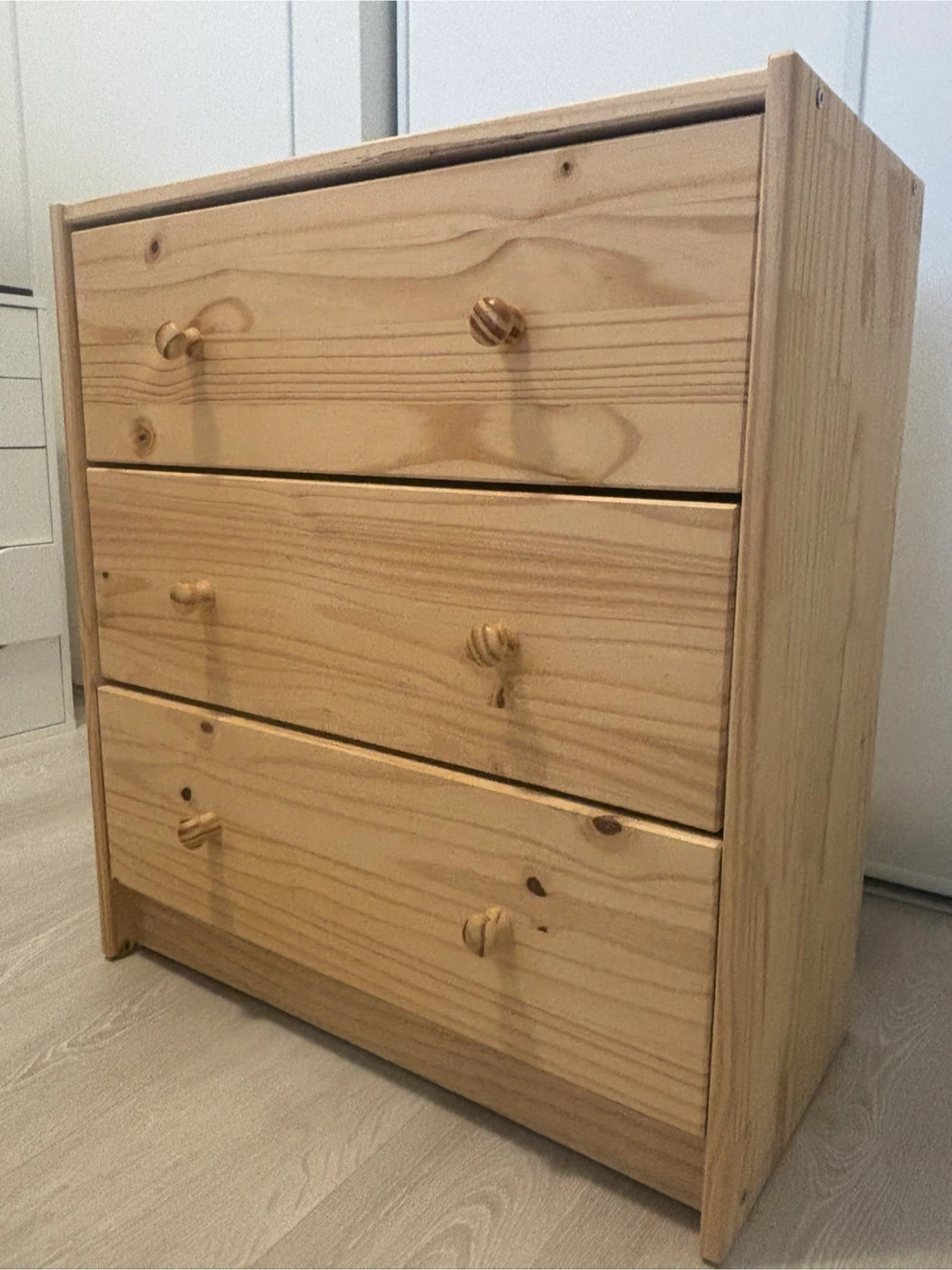 IKEA Rasta 3-Drawer Chest - Solid Wood - photo 2