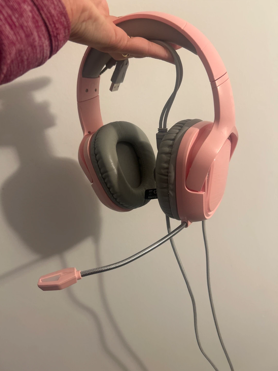 Black Shark Goblin XI Wired Gaming Headset - Pink - photo 2