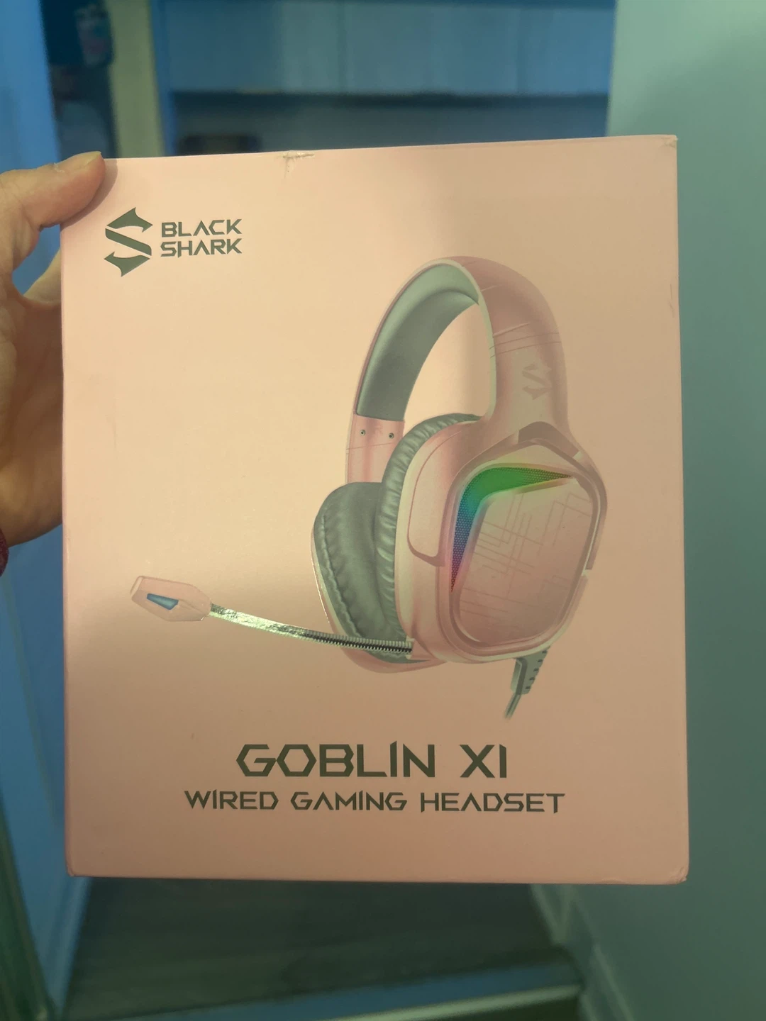Black Shark Goblin XI Wired Gaming Headset - Pink
