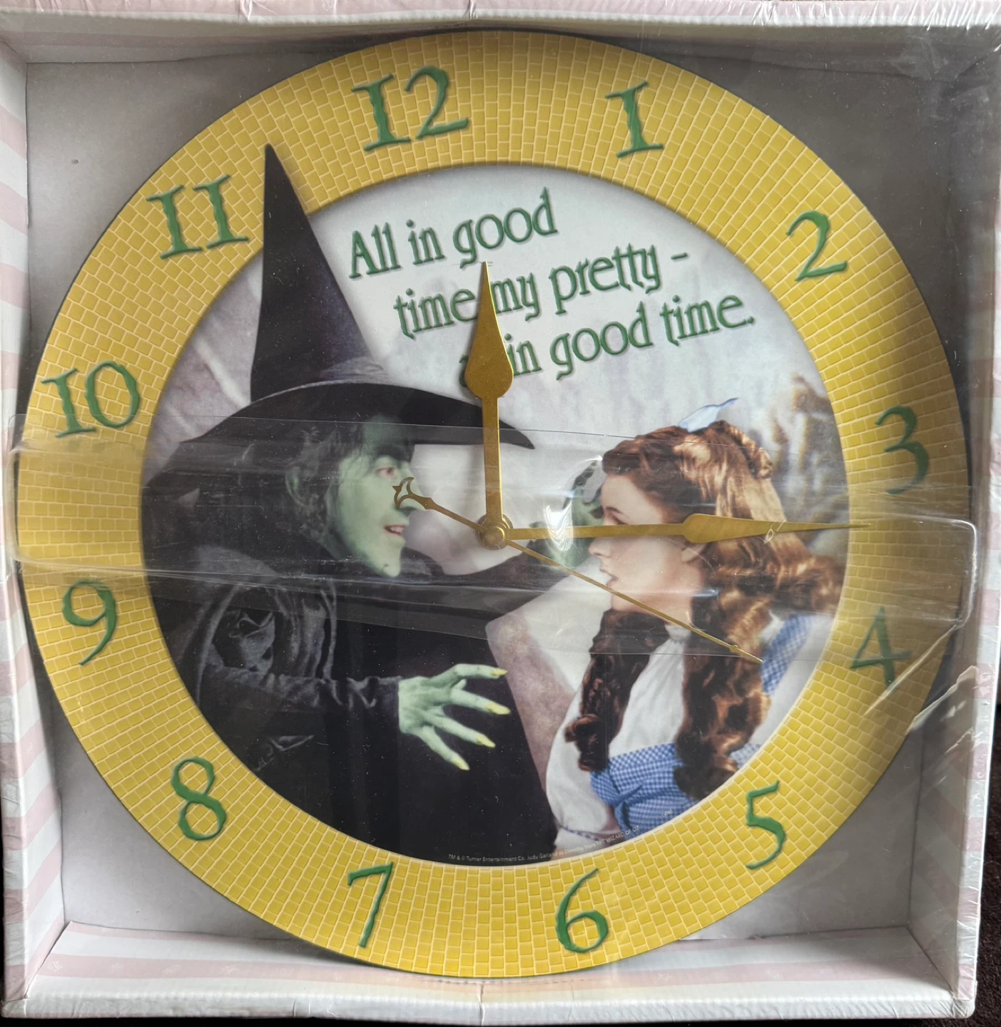 The Wizard of Oz 13.5" Wall Clock - New in Box!