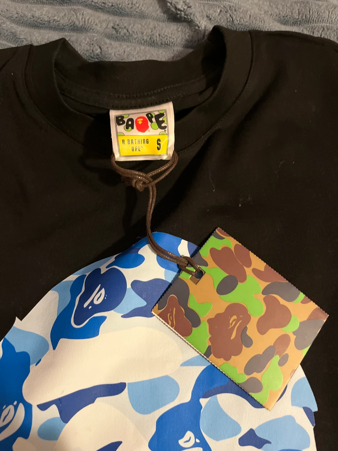Bathing Ape (BAPE) Black T-Shirt - Size S - photo 2