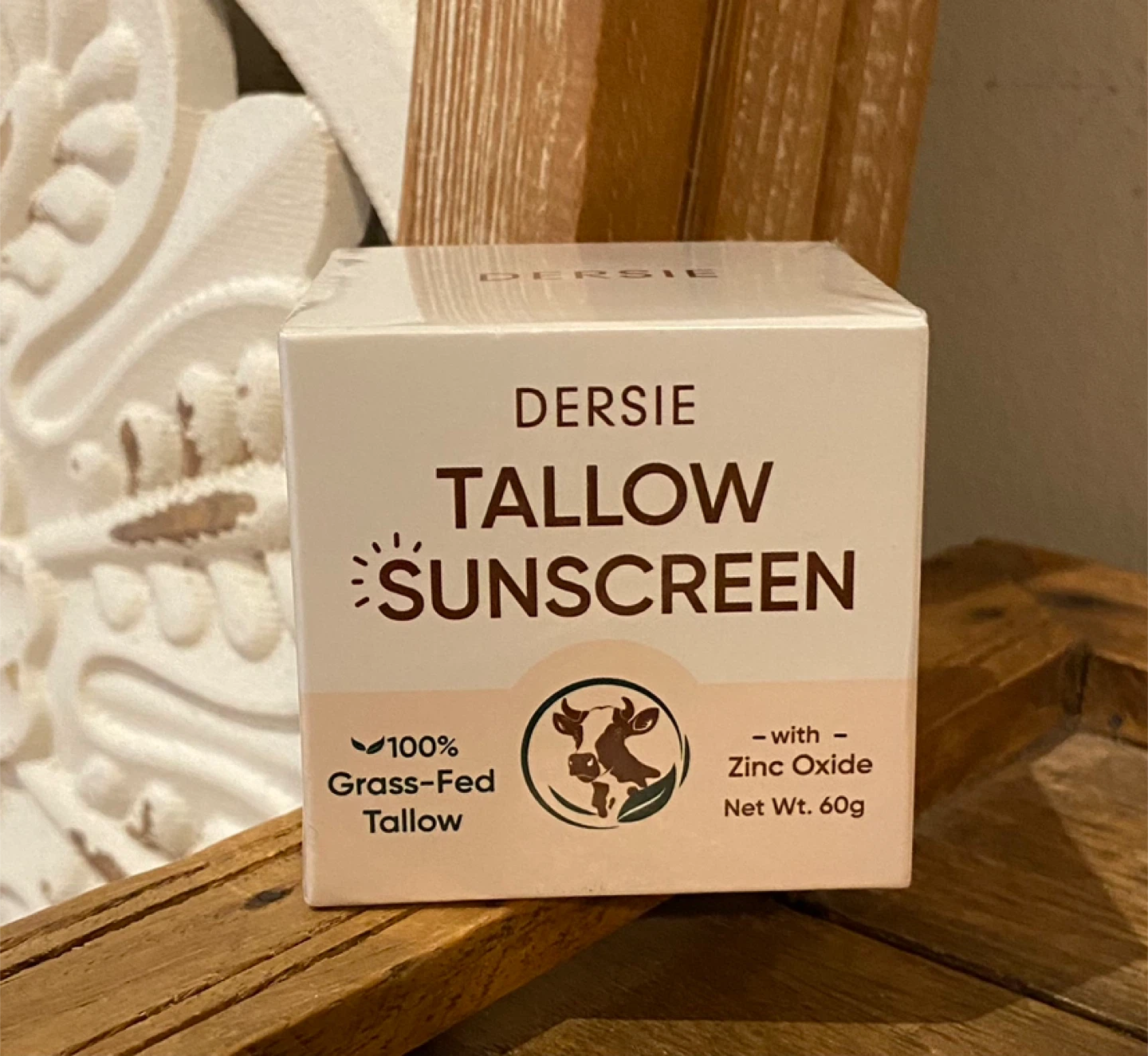 New Beef Tallow Sunscreen with Zinc Oxide