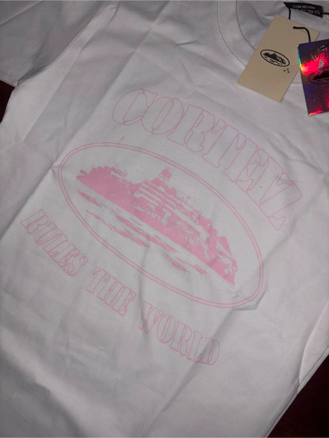 New Cortez Rules the World White Tee - photo 3