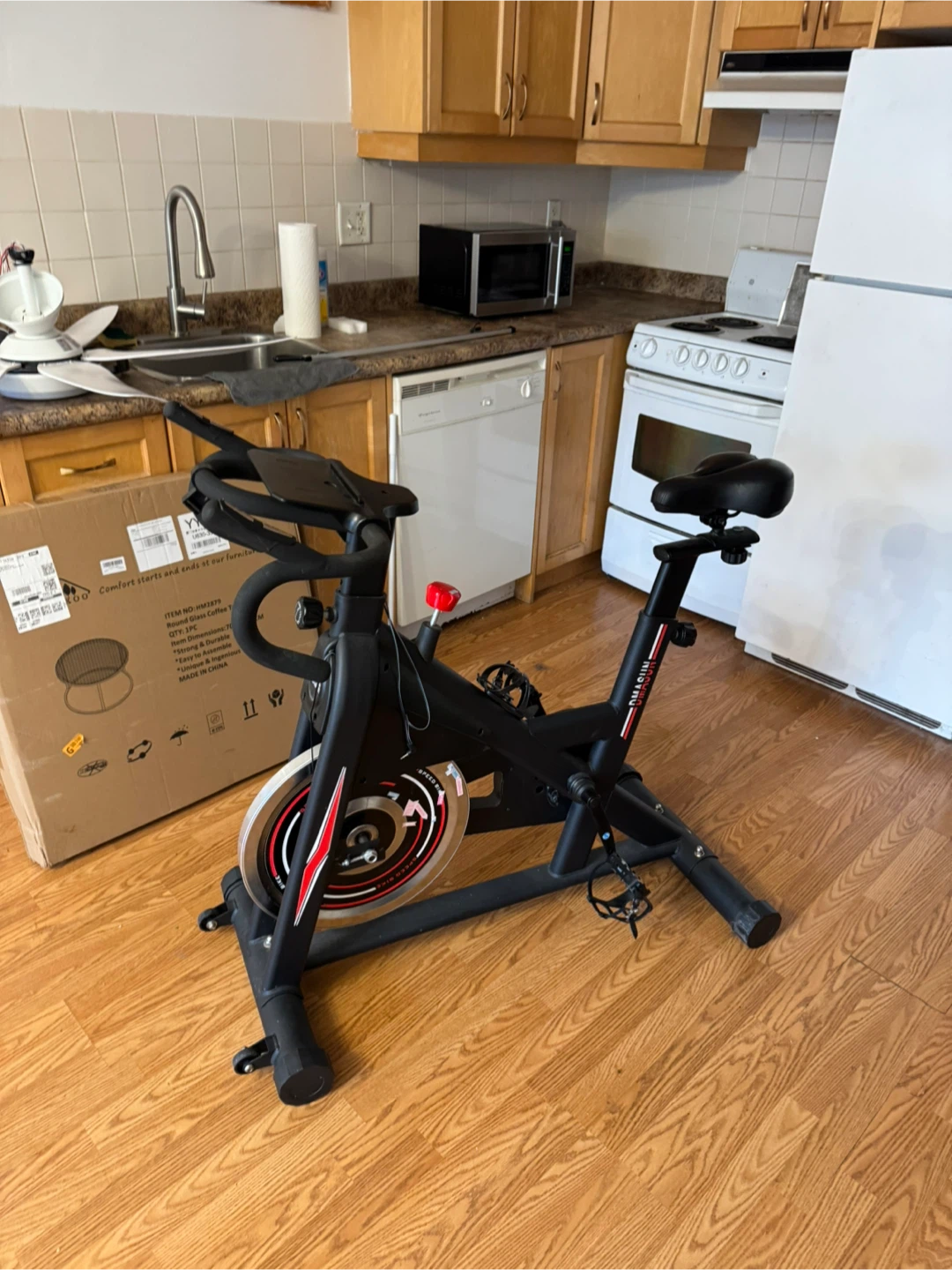 Comfort Starts Here Indoor Exercise Bike
