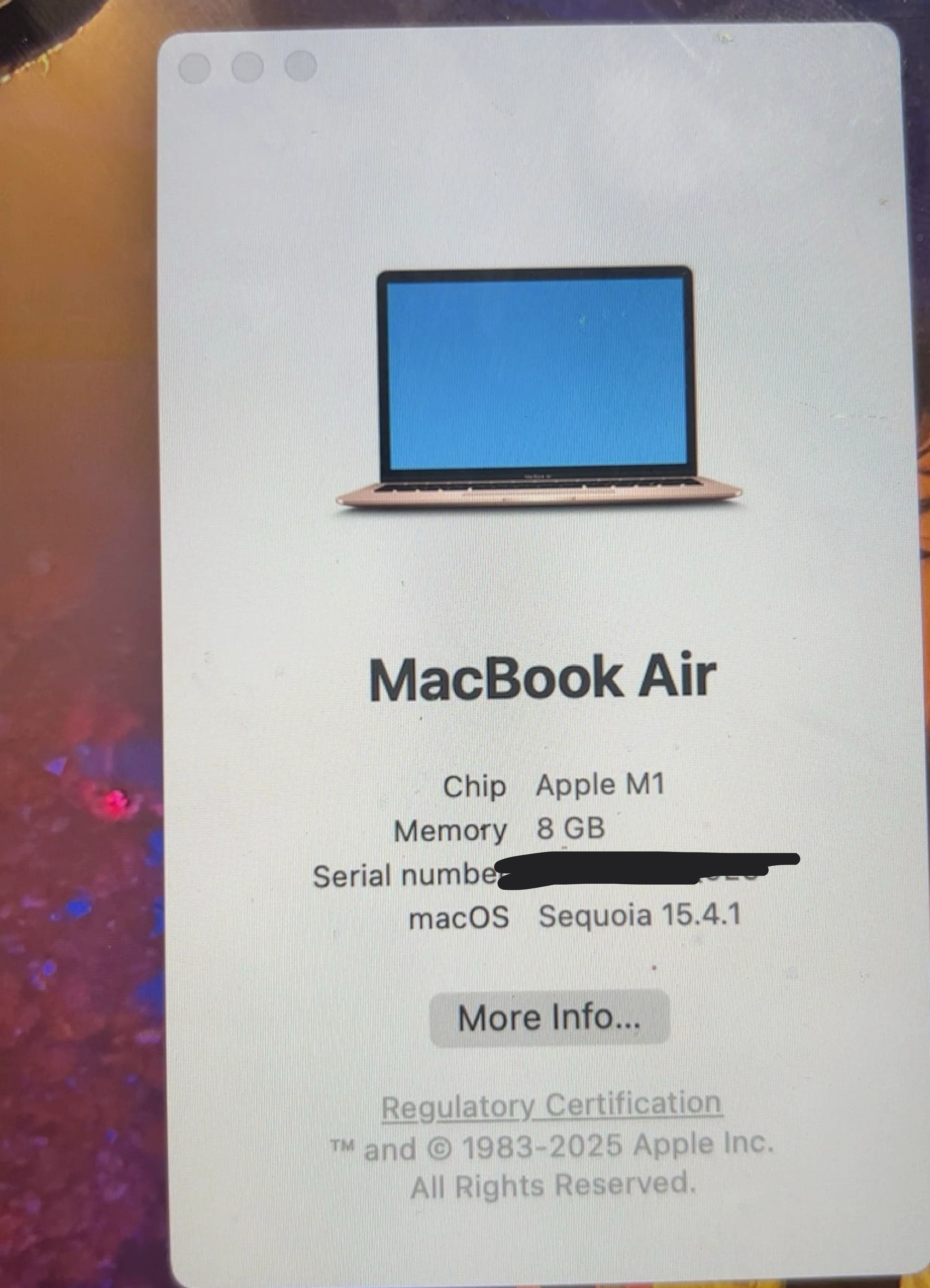 MacBook Air M1, 8GB Memory Rose gold - photo 4