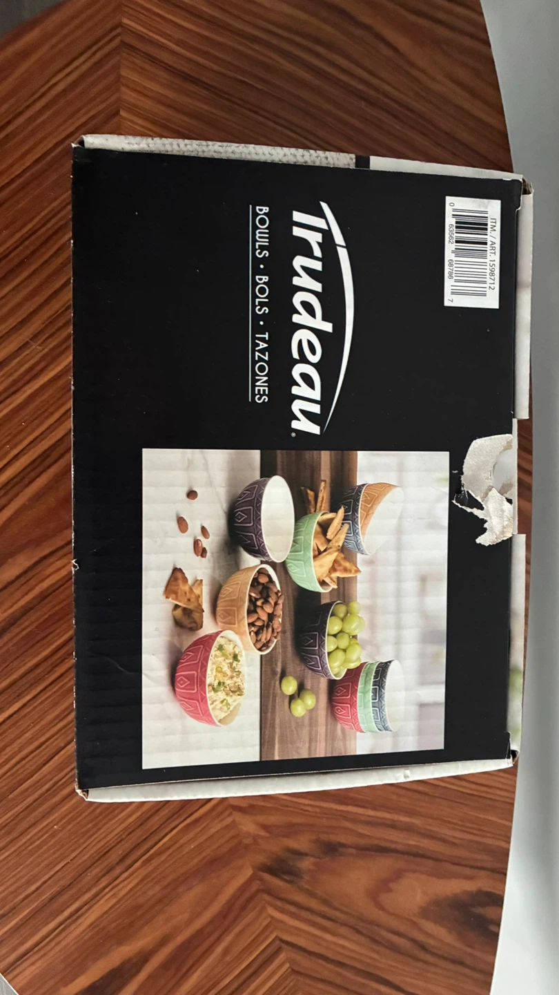 Trudeau 10-Piece Porcelain Bowls Set - New in Box! - photo 3