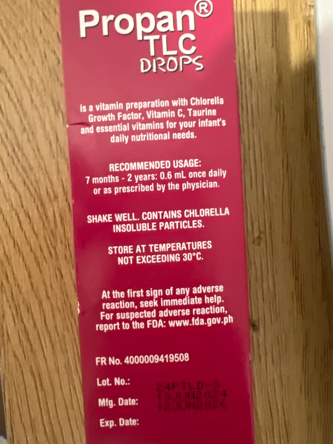 Propan TLC Drops Food Supplement - photo 2