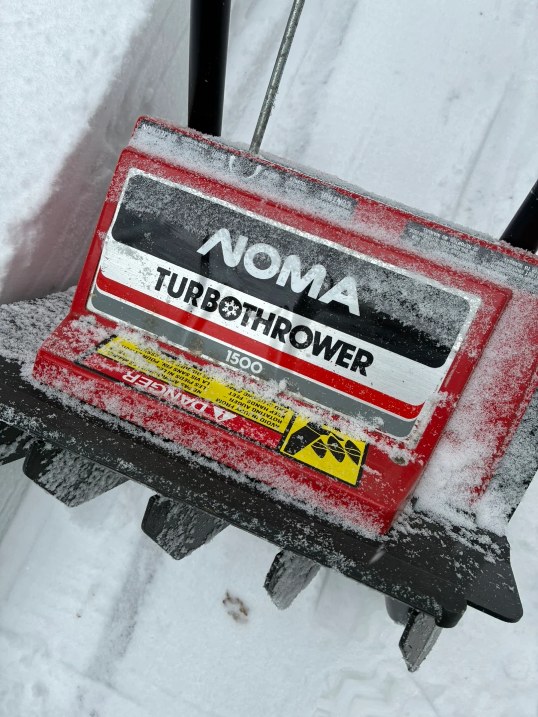 $65 NOMA 1500 Watt Electric Snow blower Donlands EY  snowblower