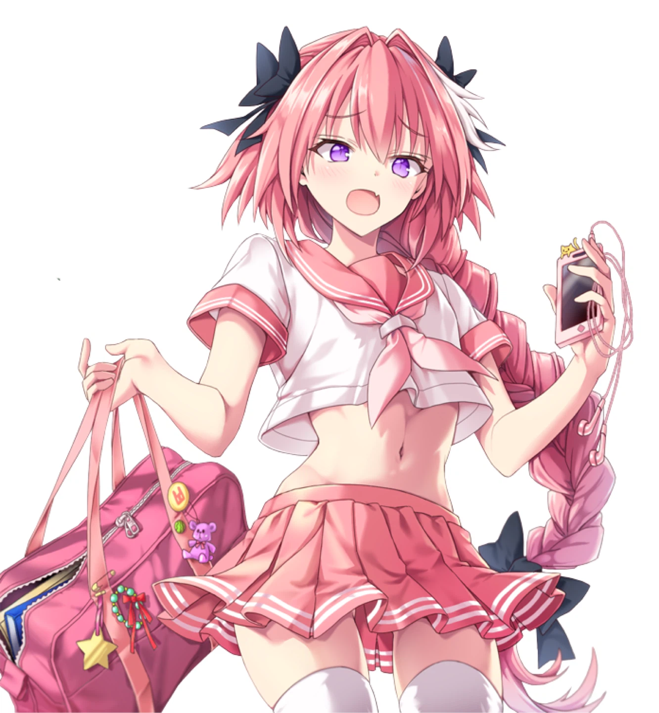 Pink Cosplay Outfit Astolfo