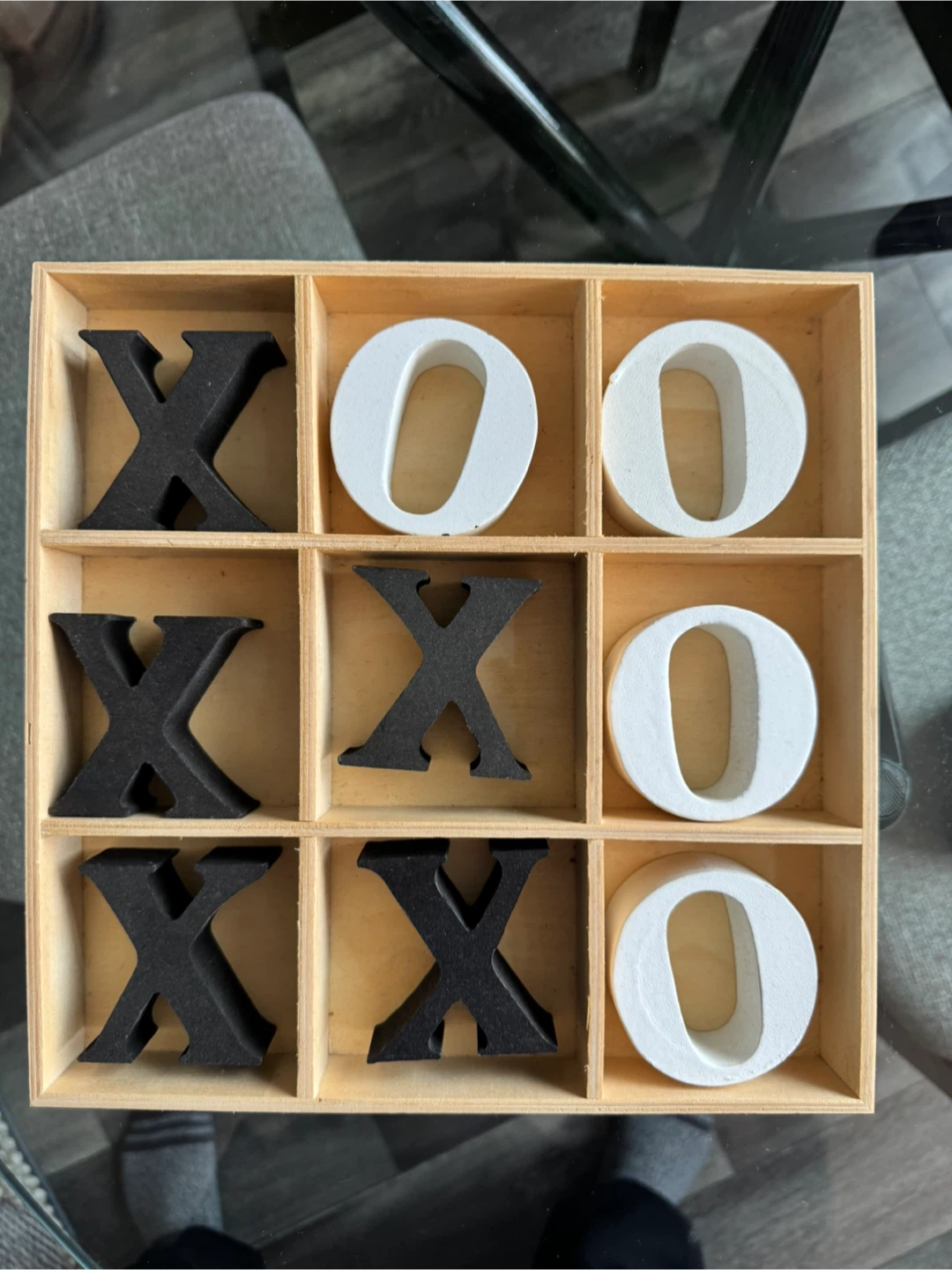 Tic-Tac-Toe Wooden Game - photo 2