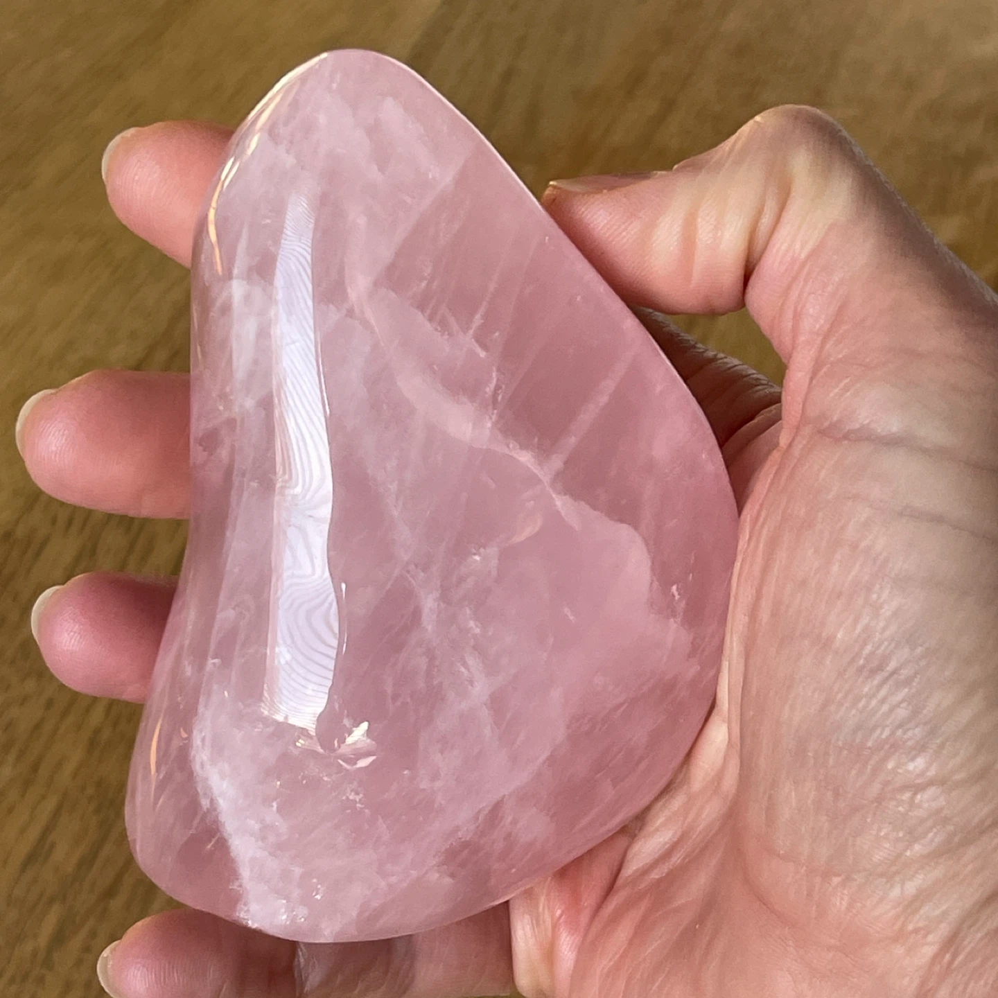 Freeform Rose Quartz - Unconditional love - photo 2