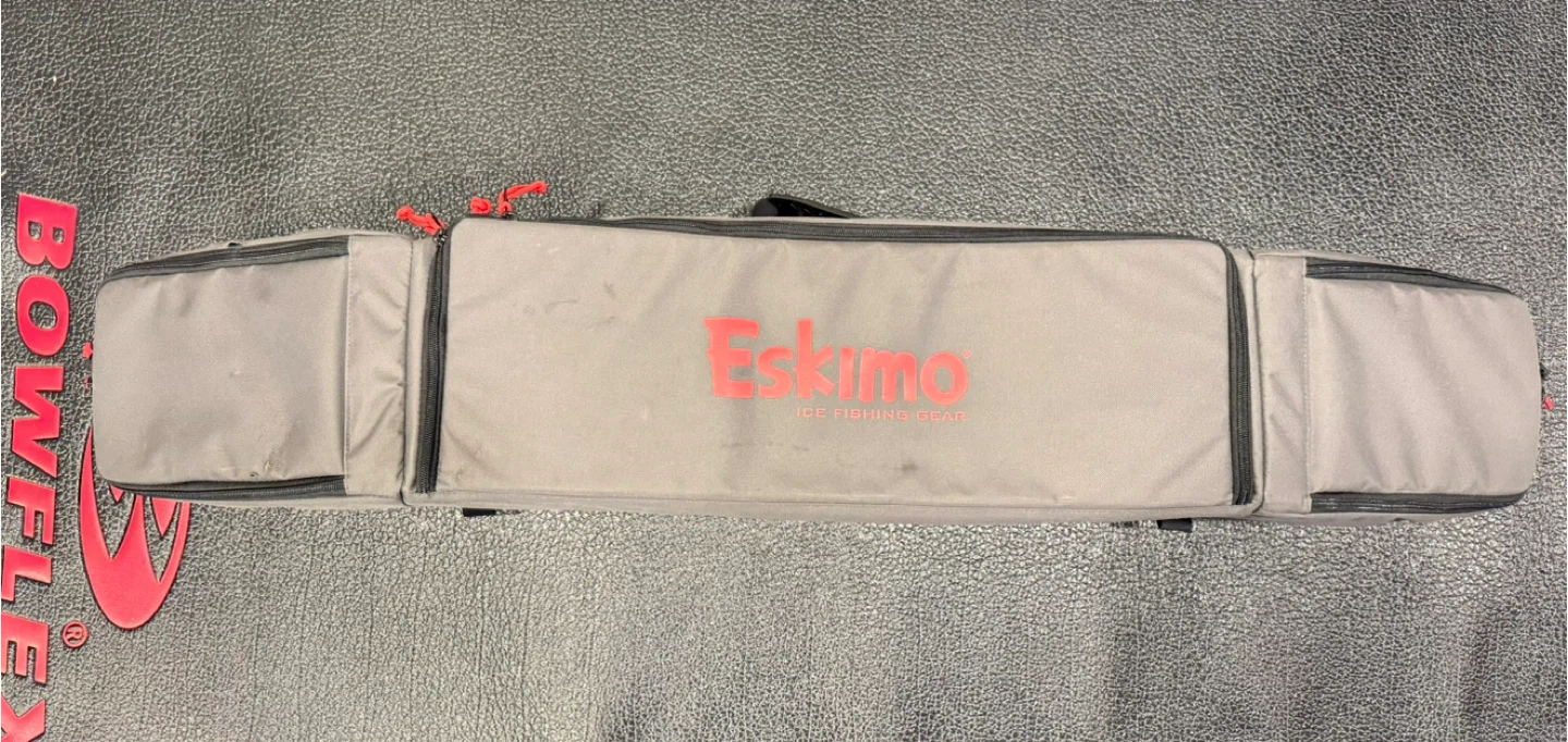 Used Eskimo Ice Fishing Rod locker 42 inch