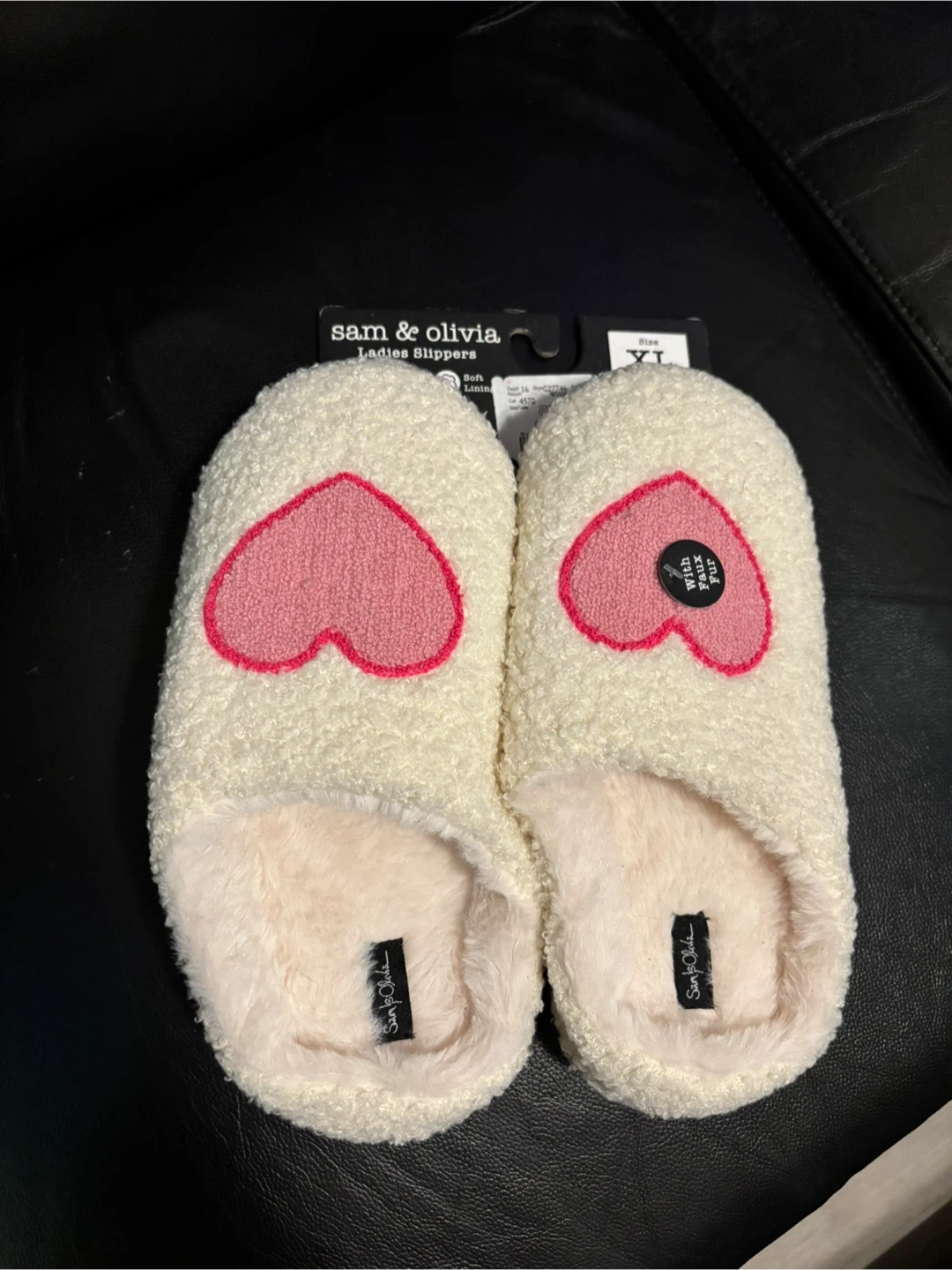 Sam & Olivia Ladies Slippers X-Large (11-12)