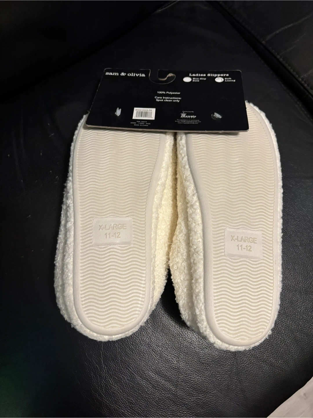Sam & Olivia Ladies Slippers X-Large (11-12) - photo 2