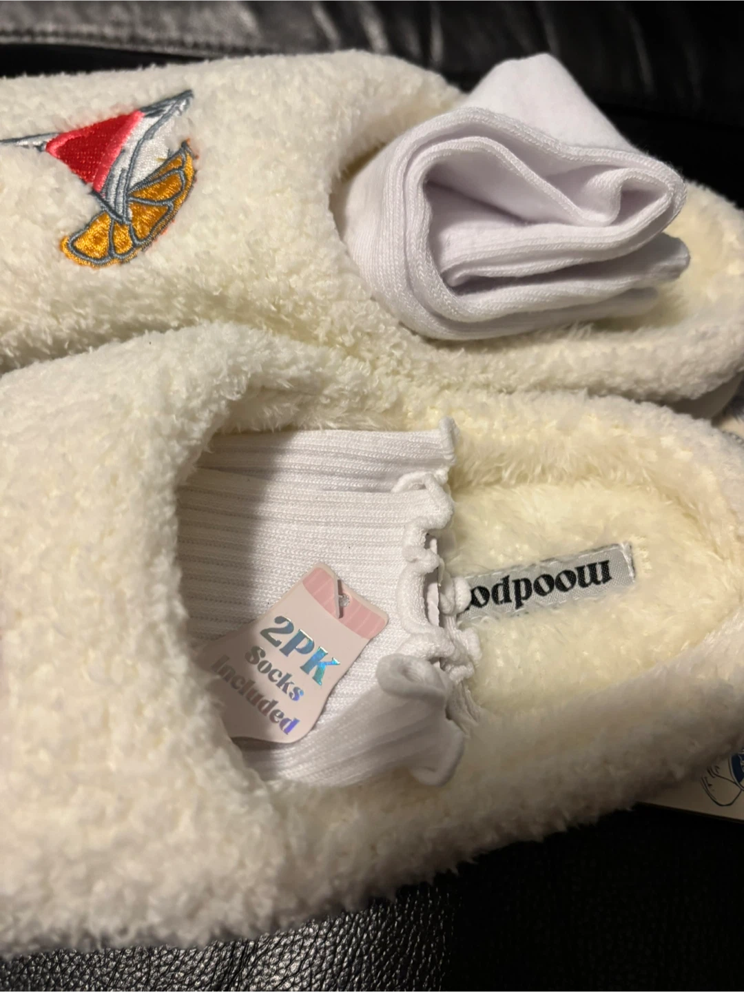 Moodpop XL Ladies Slippers with Socks - photo 2