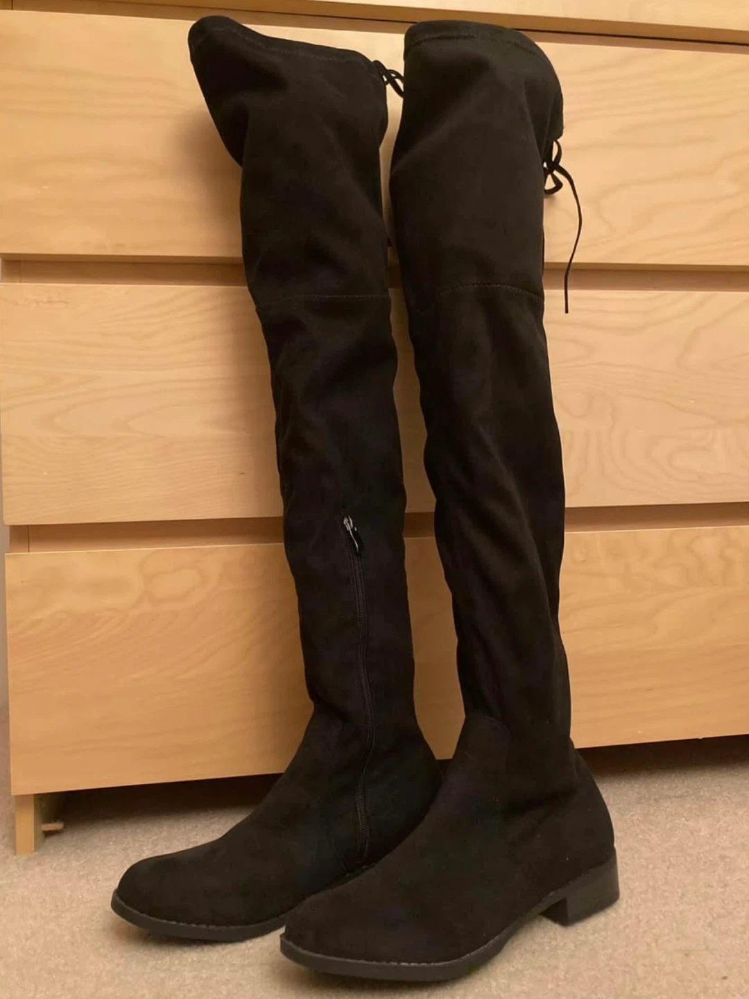 Size 8- Over the knee boots