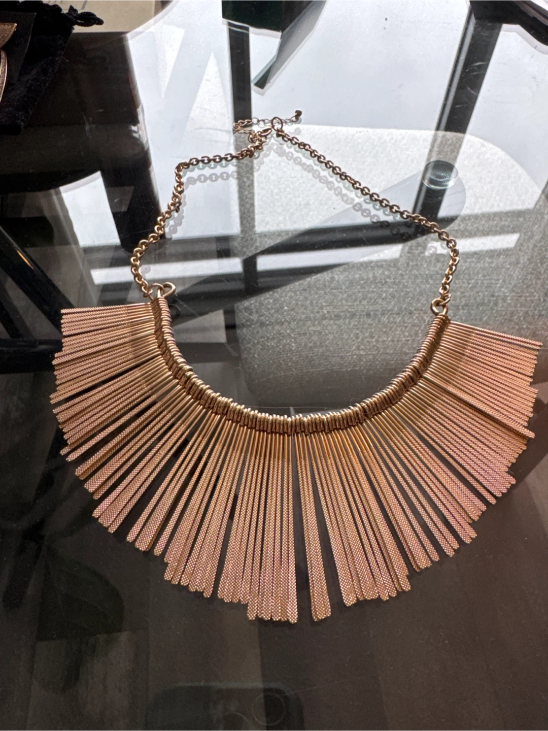 Statement Necklace - Gold Colour