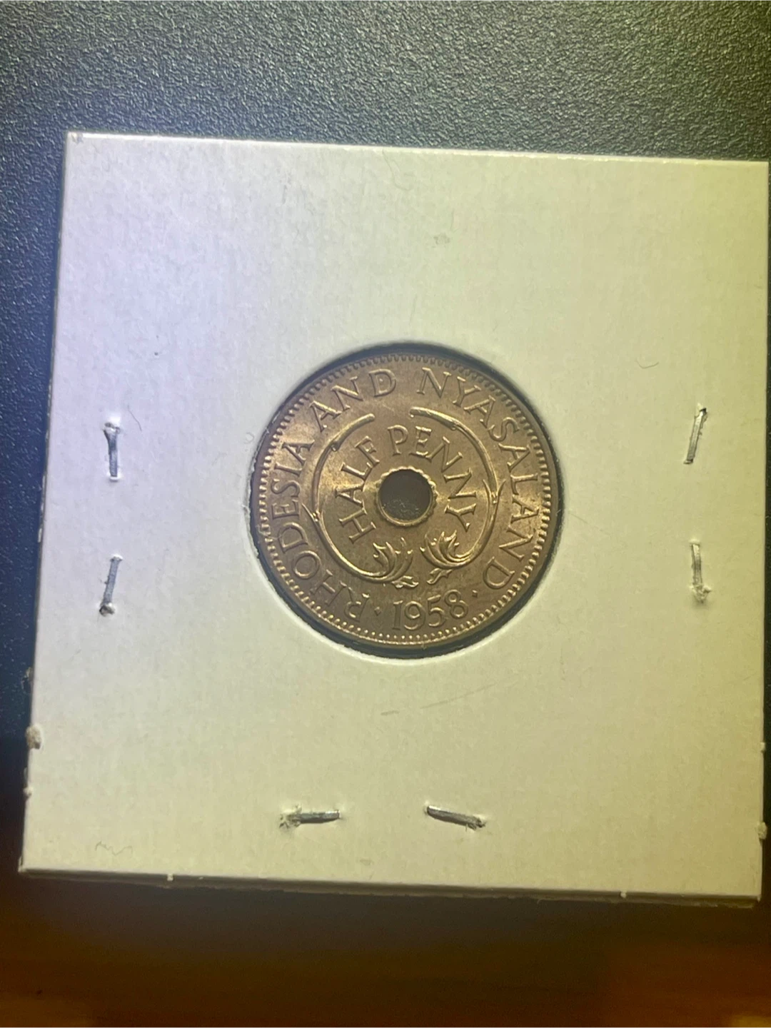 Rhodesia and Nyasaland Half Penny Coin