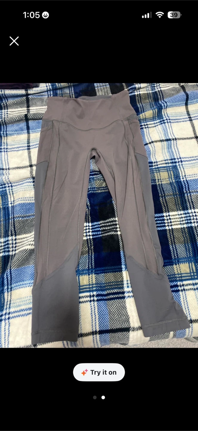 Lululemon Grey Crop Leggings - photo 2