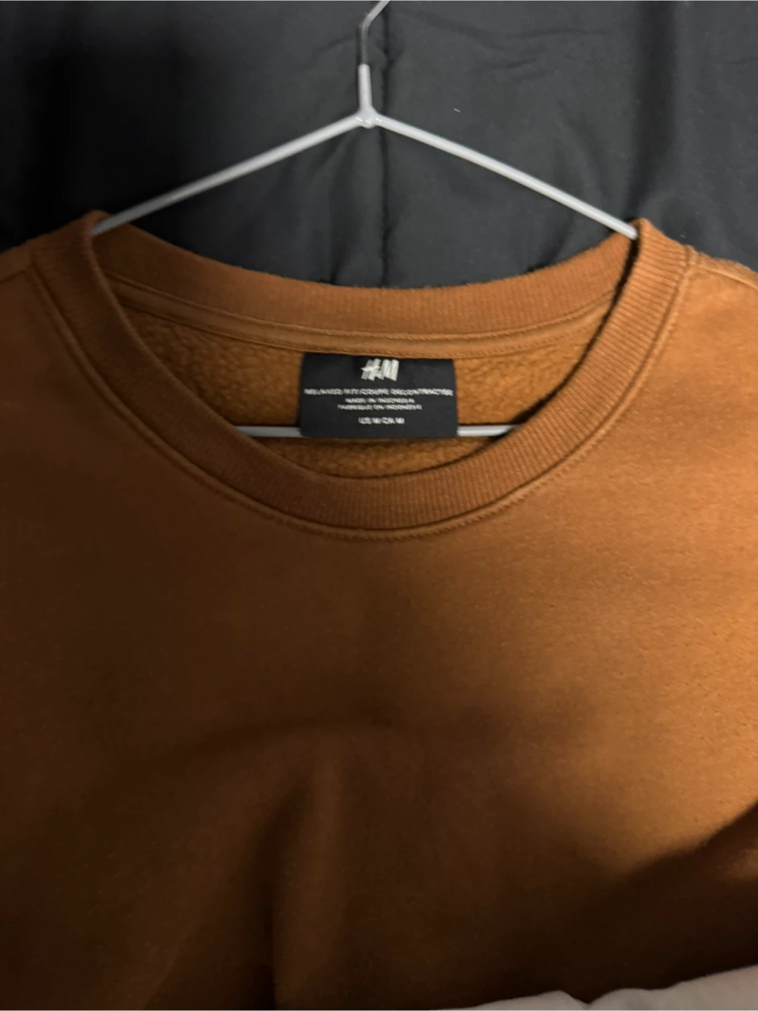 H&M Brown Crewneck Sweatshirt - Size M - photo 2