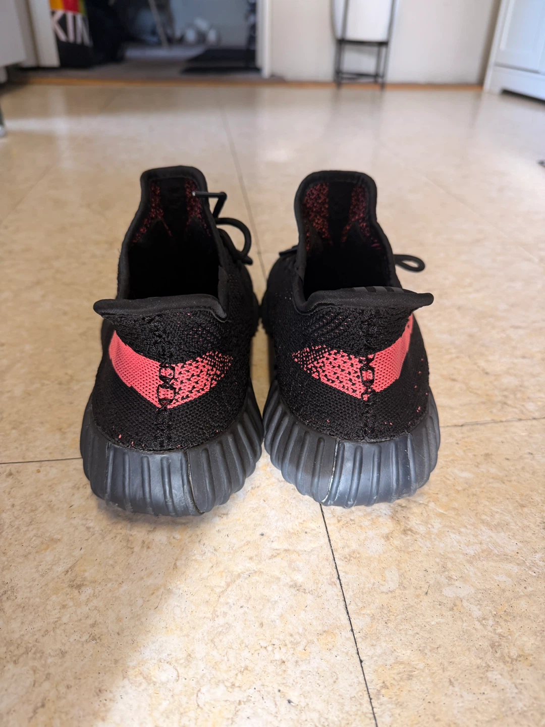 Adidas Yeezy Boost 350 V2 Red Stripe - photo 4