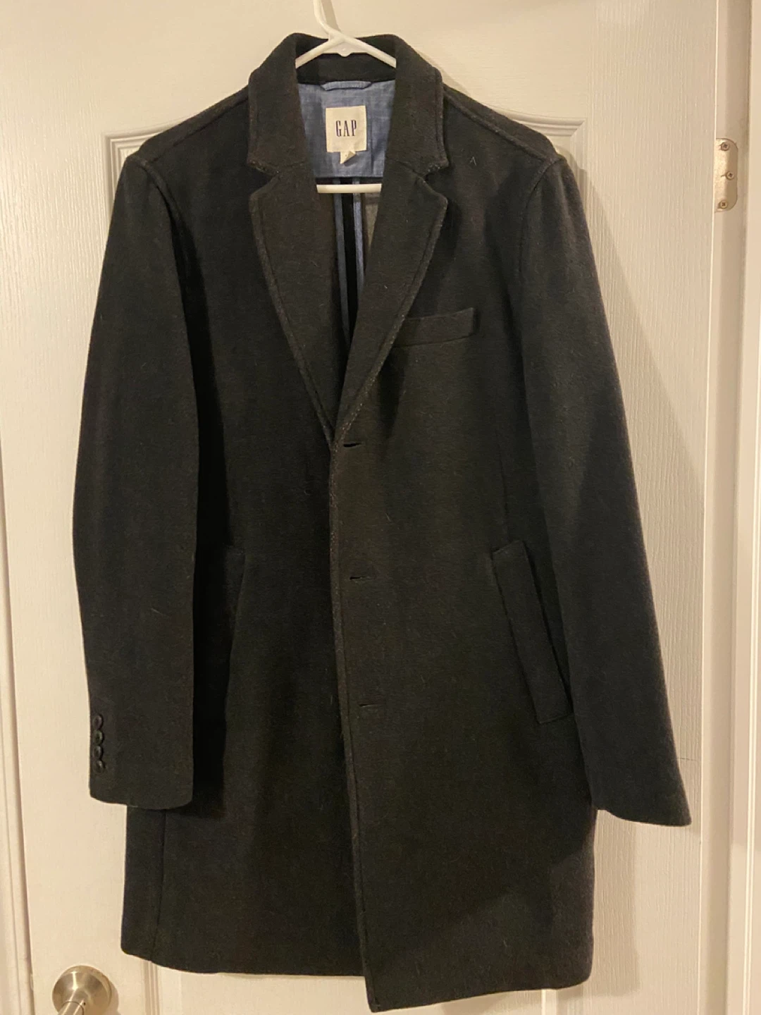 Mens GAP Wool Blend Coat - Small