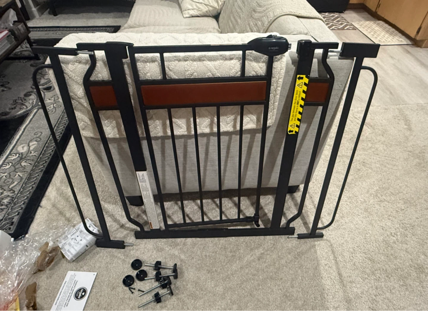 Regalo Baby/ Pet Gate - Black