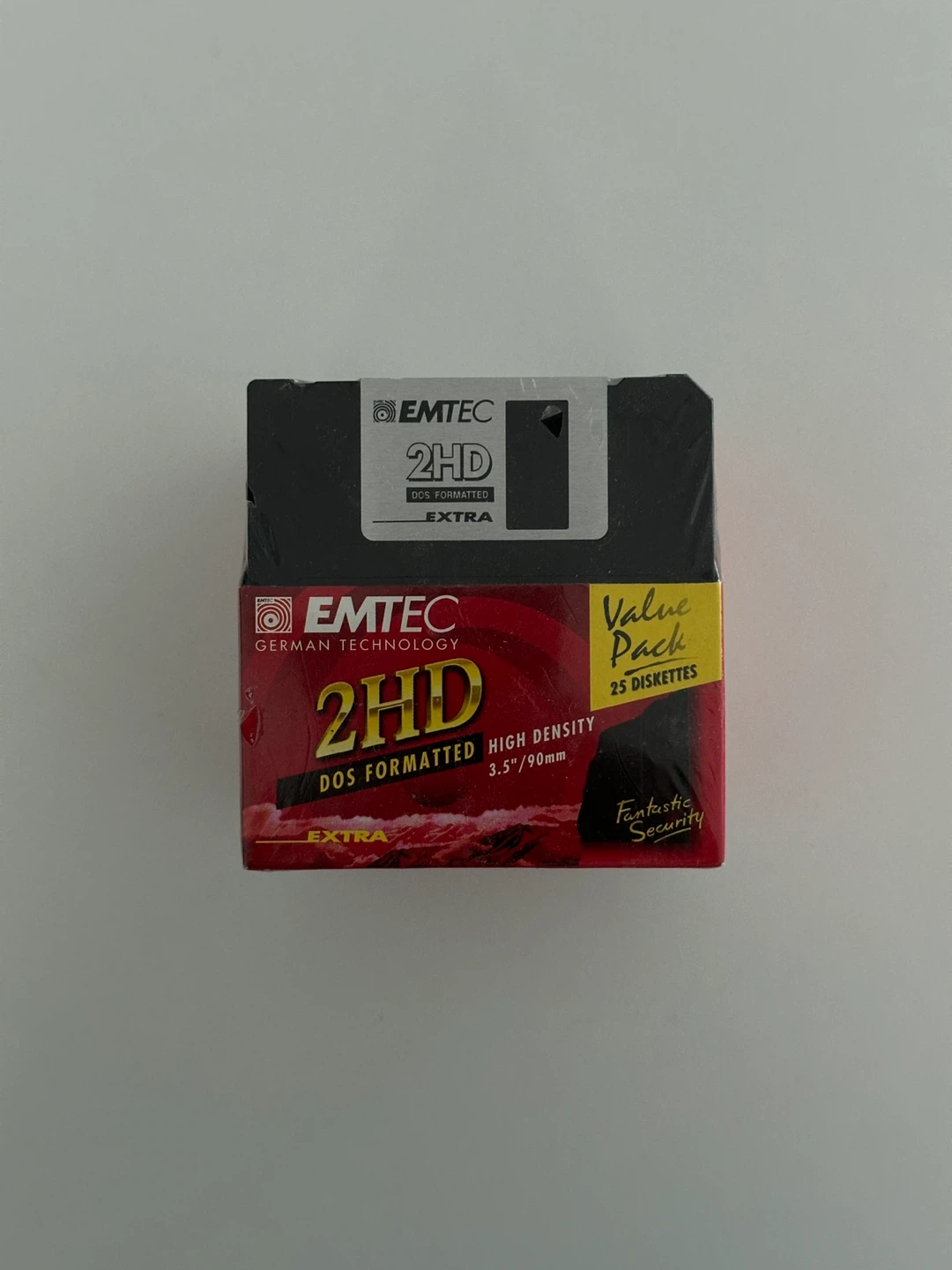 EMTEC 2HD DOS Formatted 3.5" Floppy Disks - New! - photo 2