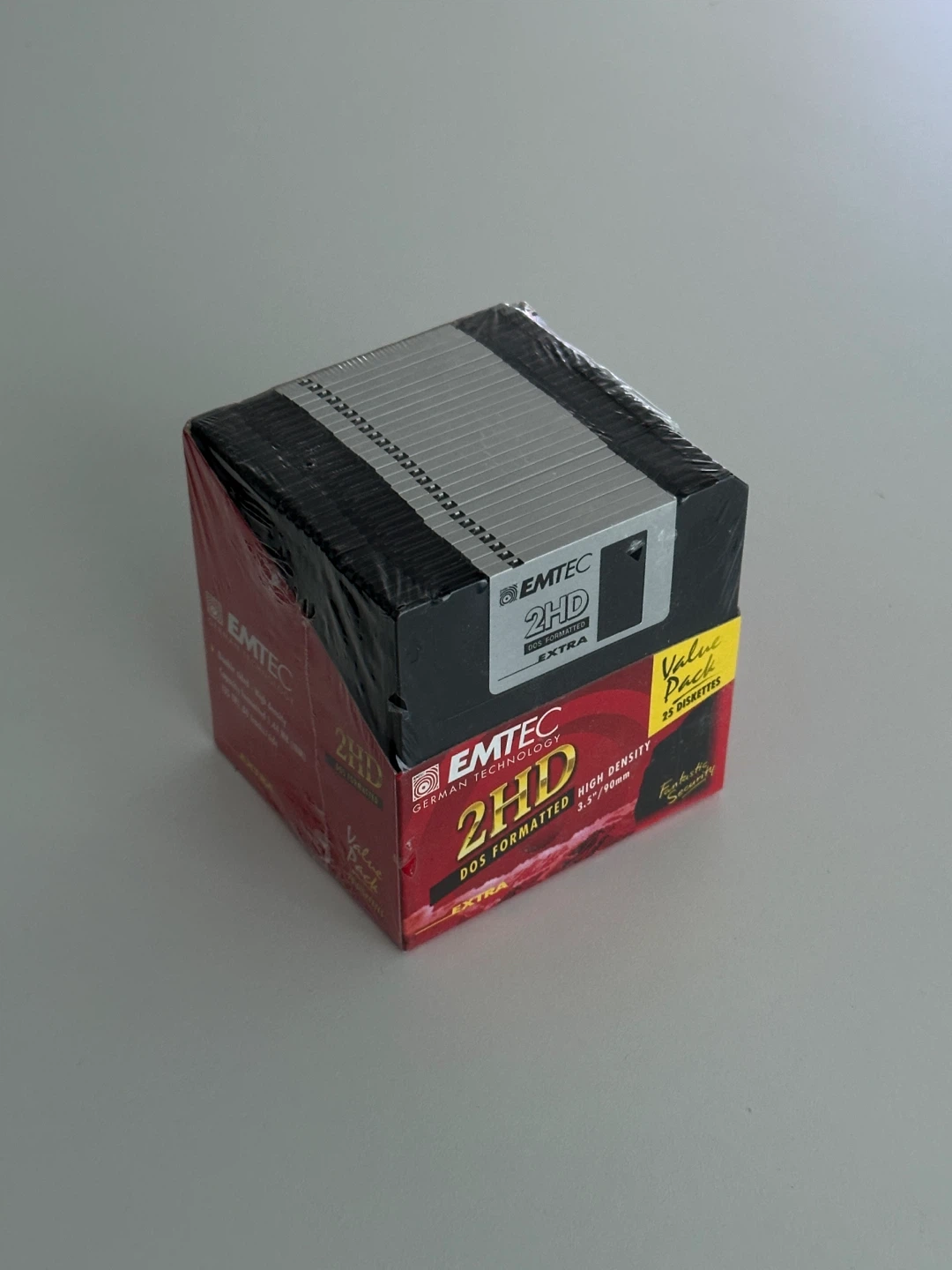 EMTEC 2HD DOS Formatted 3.5" Floppy Disks - New!