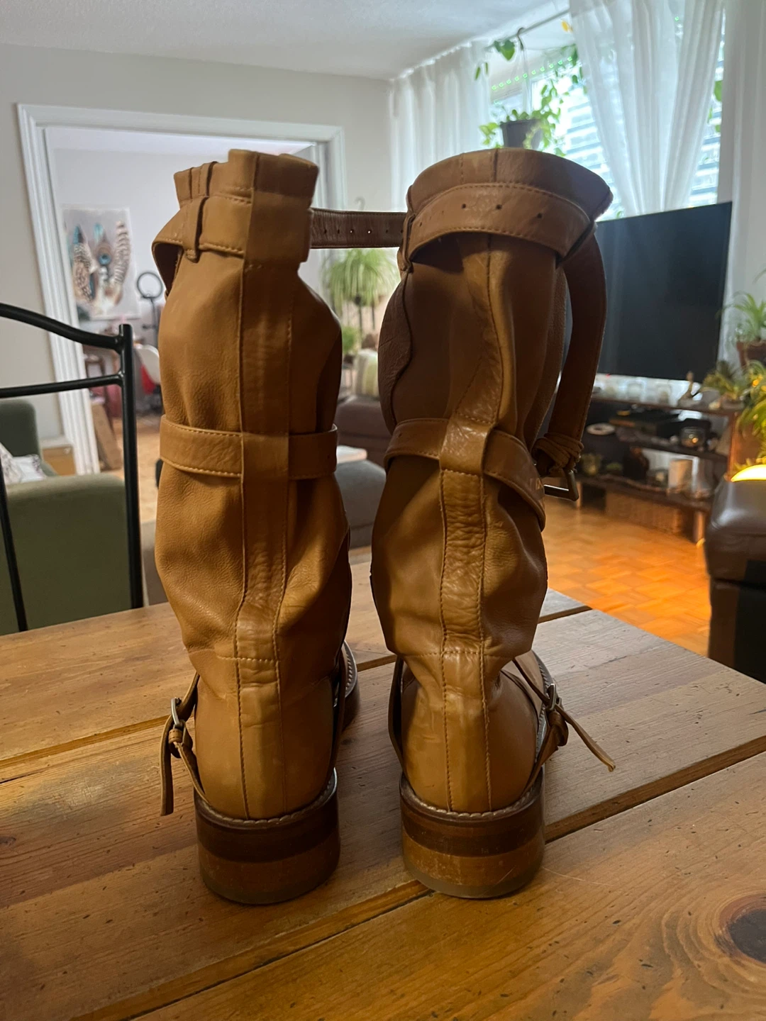 Vintage Leather Riding Boots (7.5-8), Ann  Demeulemeester - photo 3