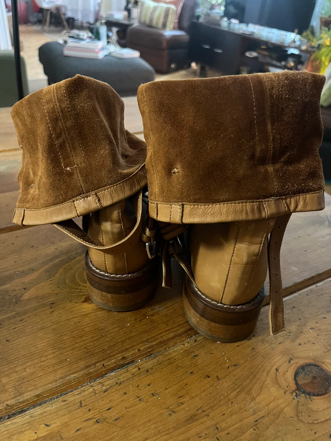 Vintage Leather Riding Boots (7.5-8), Ann  Demeulemeester - photo 5