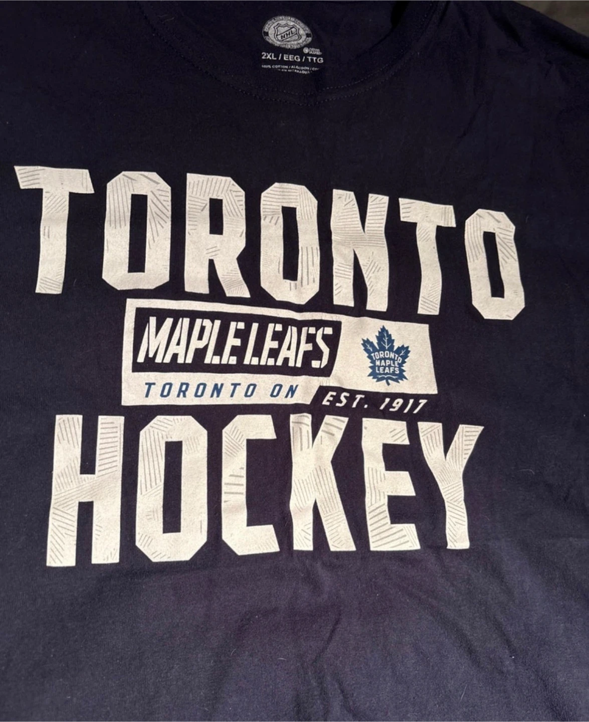 Men’s NHL Toronto Maple Leafs T-Shirt szXXL - photo 2