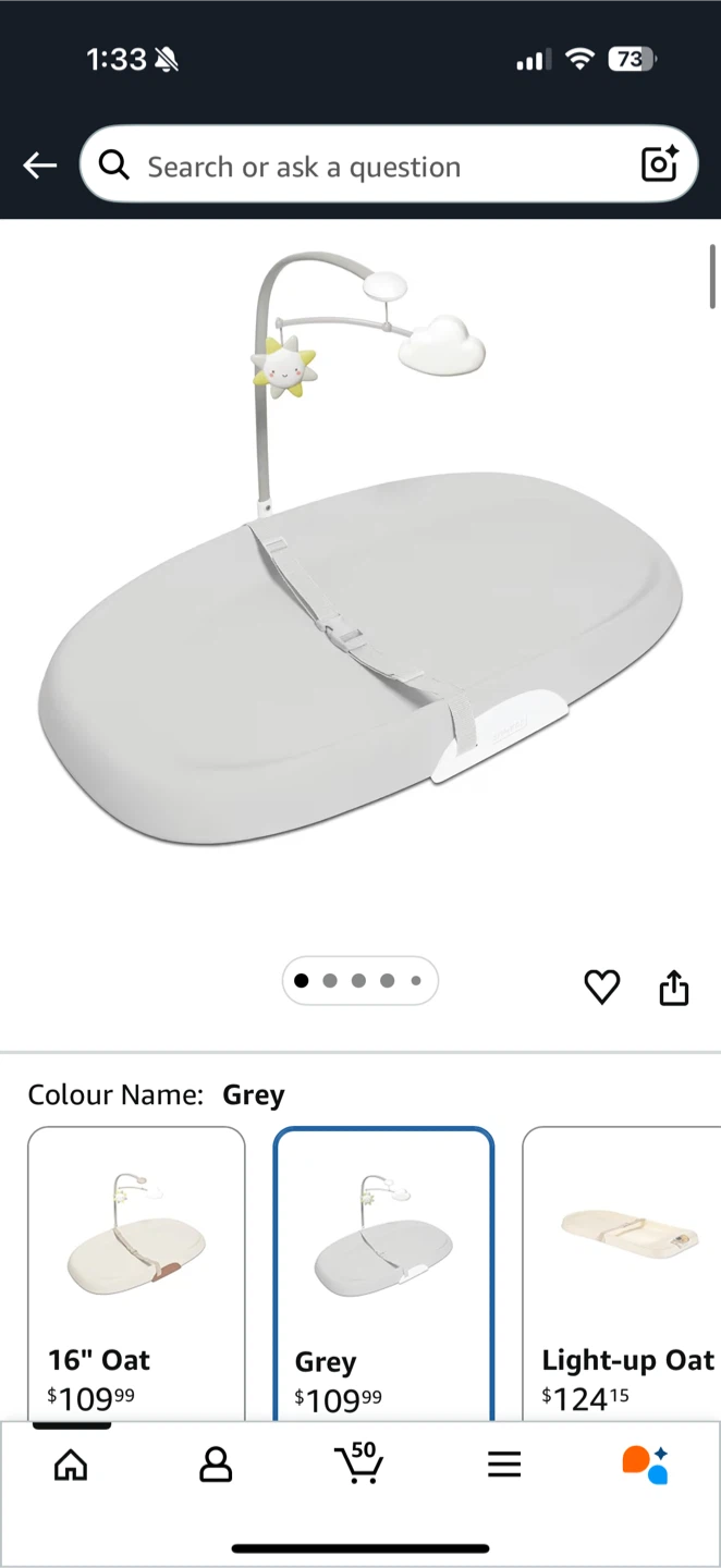 Skip Hop Changing Pad with Mobile - photo 2