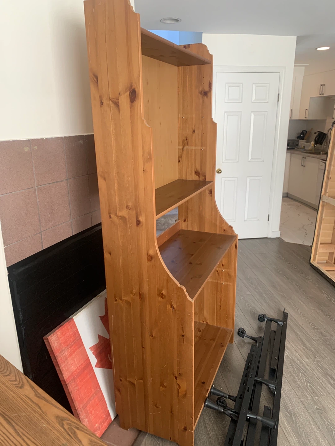Wooden Shelf Unit - photo 3