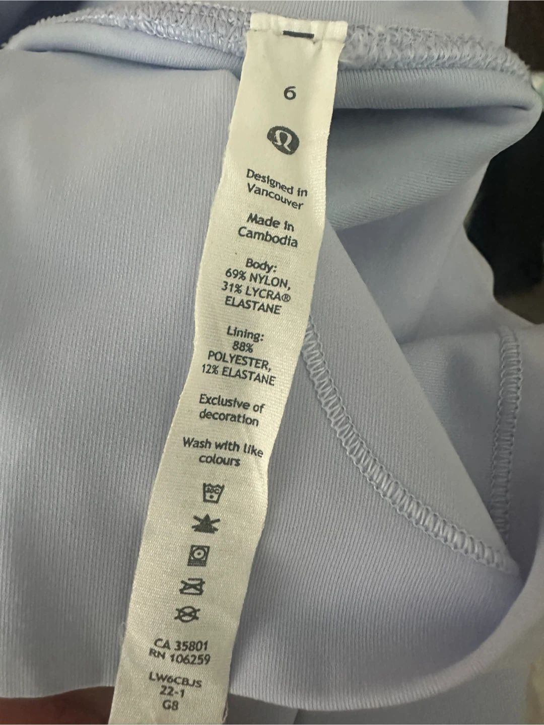 Lululemon Leggings - Size 6 - Lavender - photo 4
